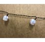 Snowball Solar String Lights